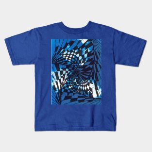 FLOWER VORTEX ON CLOUDS Kids T-Shirt